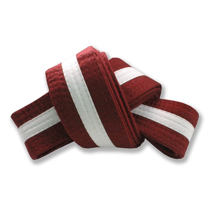 Double Wrap Striped Belt B-2