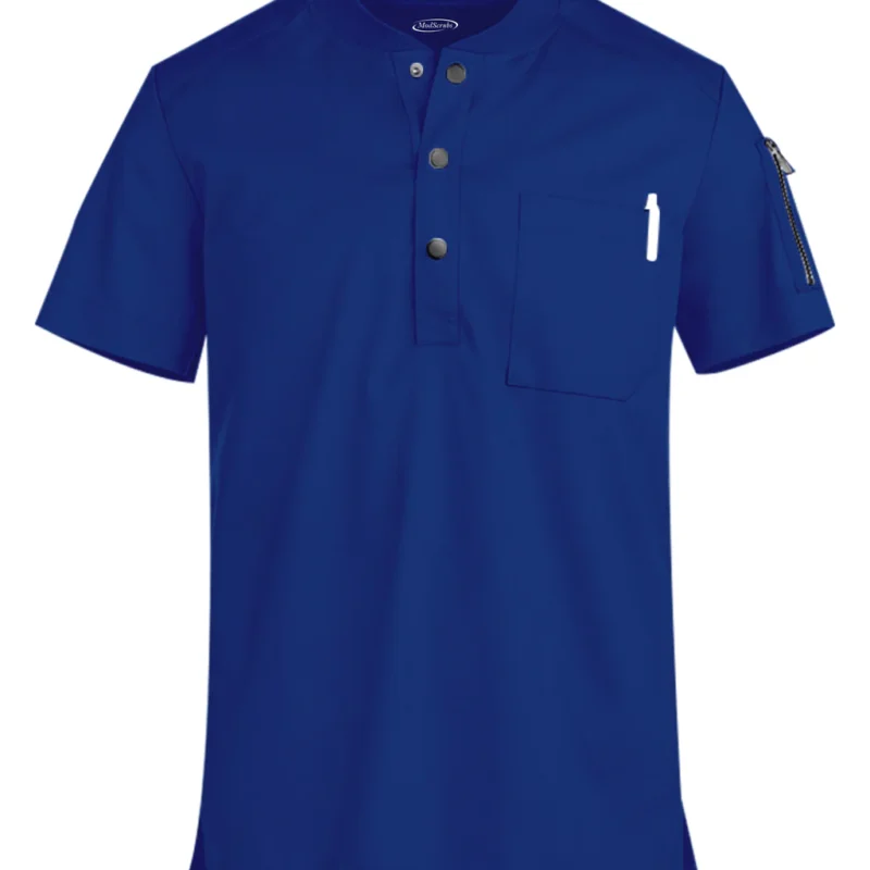 Men V Neck one pocket scrubs