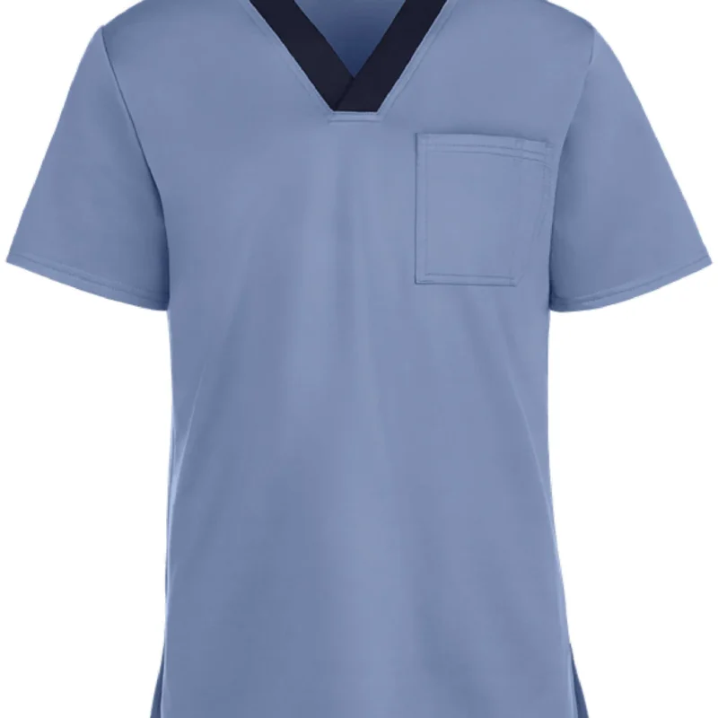 Men V Neck one pockets scrubs
