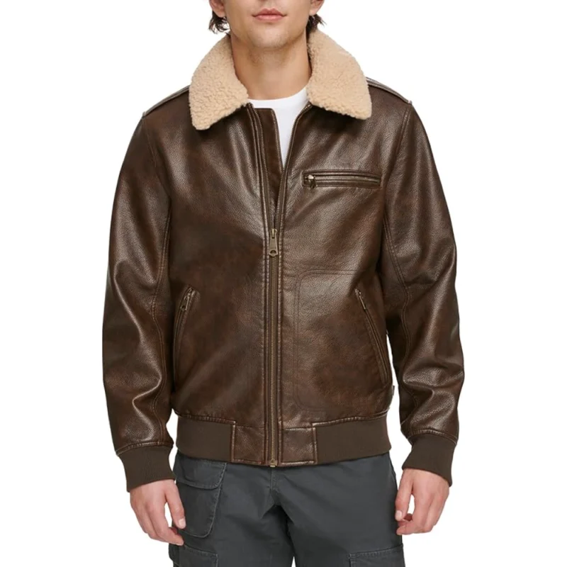 Sky High Style: Vintage Aviator Jacket