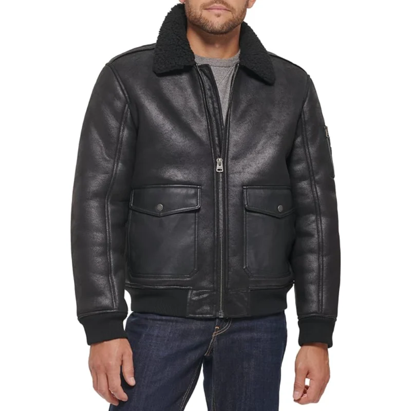 Sky High Style: Vintage Aviator Jacket