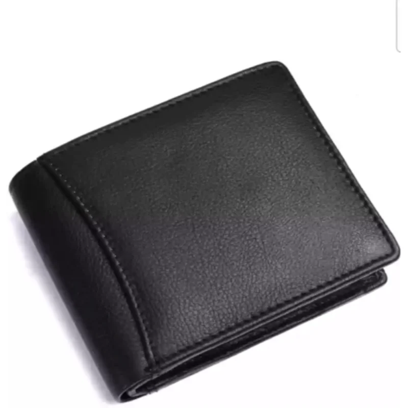 Sleek Essentials: Slim Leather Wallet