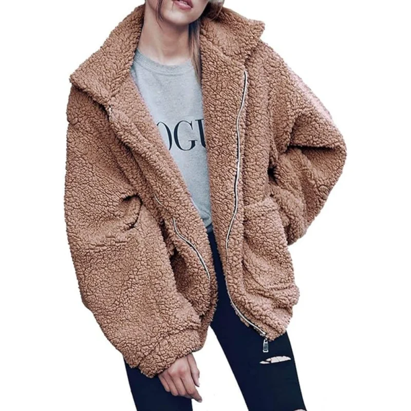 Cozy Chic: Classic Shearling Coat
